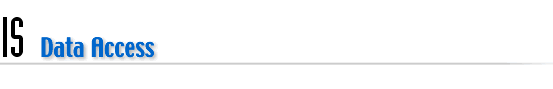 The banner for the ITIS Data Access pages